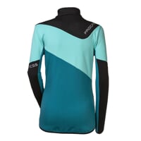 TERRITORIA dámská funkční sportovní mikina černá/mint/modrozelená