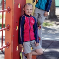 TISPA JUNIOR die Mädchen-Jacke dk.blau/fuchsia