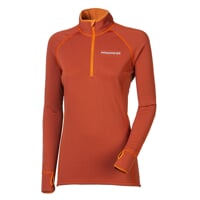TISPA ZIP ECO der Damen-Kapuzenpullover Zimt