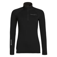 TISPA ZIP MERINO damen-Sport-Jacke schwarz