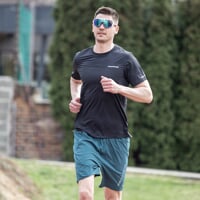 TOPIC die Herren-Sportshorts  petroleum