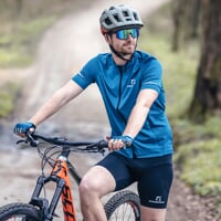 TORQMAN SHORTS pánské cysklistické kraťasy černá