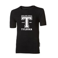 Triko dětské bambus černé ZŠ J.K.TYLA schwarz A