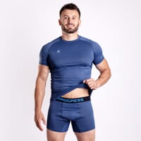 TX SKN die funktionellen Herren-Boxershorts dk.blau
