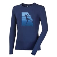 VANDAL "BOULDER" men's bamboo T-shirt dk.blue