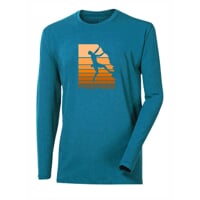 VANDAL "BOULDER" men's bamboo T-shirt petroleum