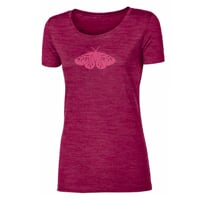 VINKA "ARCTIA" das Damen merino T-Shirt grau melange