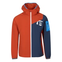 WOOLCRAFT MAN Herrenjacke mit Merino terracotta/navy