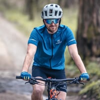 ZEPHIR Herren Radtrikot petroleum
